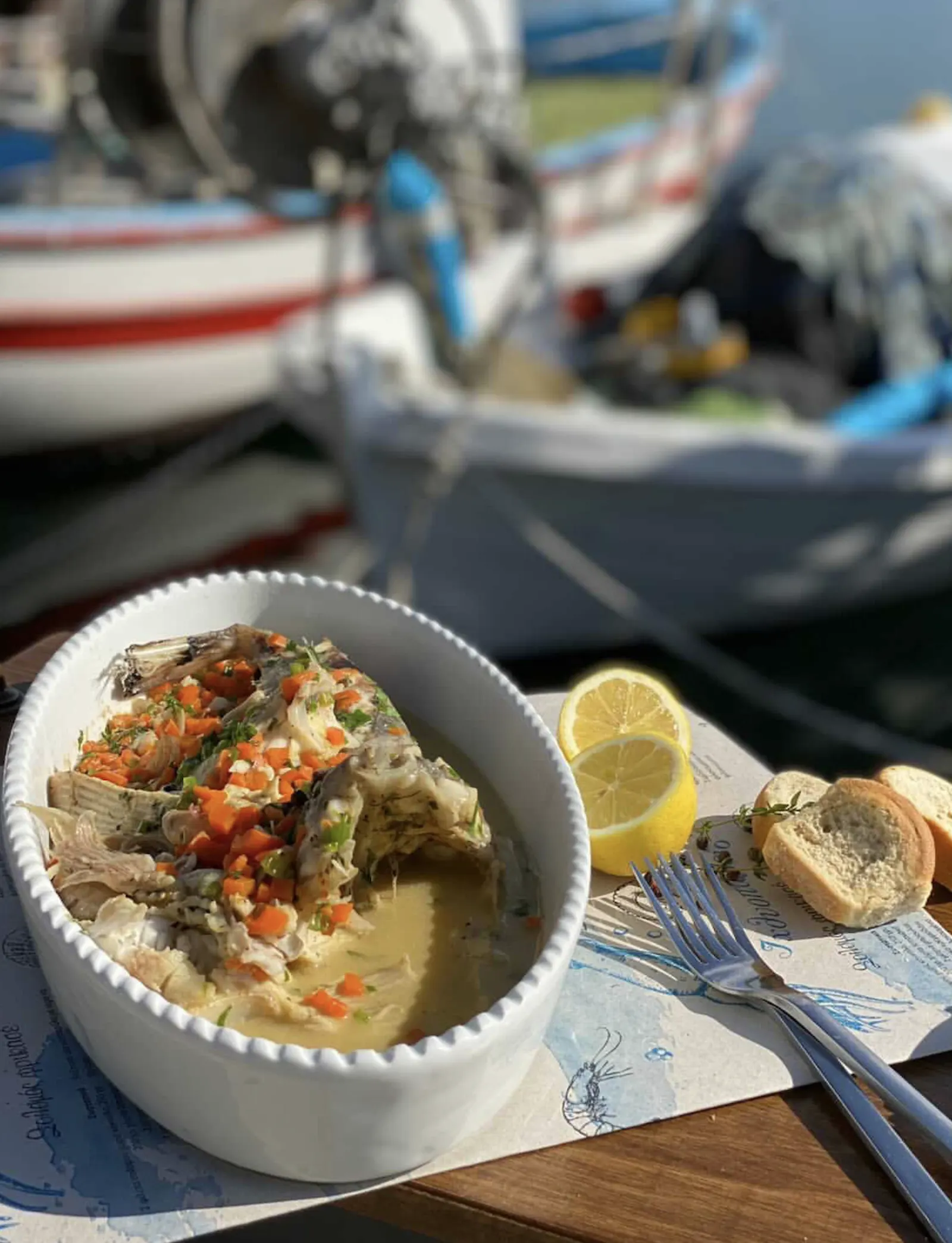 Συνταγή θαλασσινών του καταστήματος